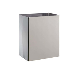 Gettacarte Bob Basic - 30x20x50 cm - 25 L - acciaio inox - Medial