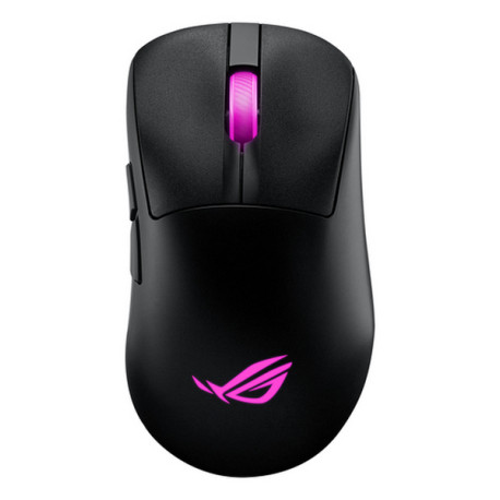 ASUS ROG Keris II Origin BLK, Mano destra, Ottico, RF Wireless + Bluetooth + USB Type-A, 42000 DPI, Nero