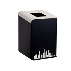 Gettacarte Rubik Evo - per raccolta differenziata - 80 L - bianco - Medial