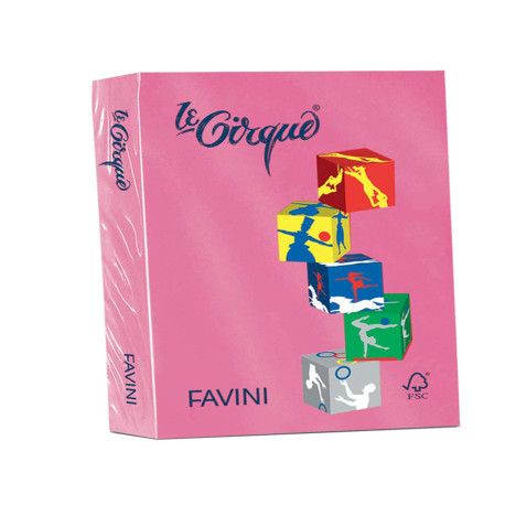 Carta Le Cirque - A4 - 160 gr - ciclamino 206 - Favini - conf. 250 fogli