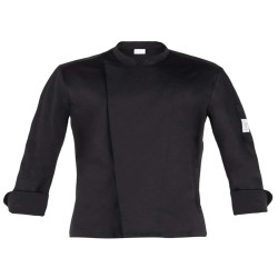 Giacca cuoco Augustin - da uomo - manica lunga - taglia M - nero - Giblor's