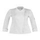Giacca cuoco Celine - da donna - manica lunga - taglia L - bianco - Giblor's