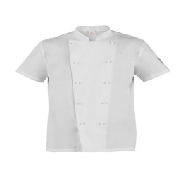 Giacca cuoco Tommaso - da uomo - manica corta - taglia M - bianco - Giblor's