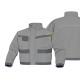 Giacca da lavoro Mach 2 Corporate - tela/poliestere/cotone - taglia XL - grigio chiaro/grigio scuro - Deltaplus