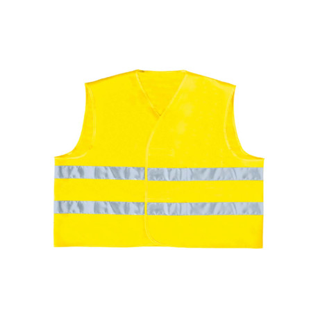 Gilet alta visibilità GILP2 - poliestere - taglia L - giallo fluo - Deltaplus