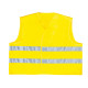 Gilet alta visibilità GILP2 - poliestere - taglia XXL - giallo fluo - Deltaplus