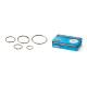 Anelli metallici - 5,2 cm - per rilegatura - Lebez - conf. 50 pezzi