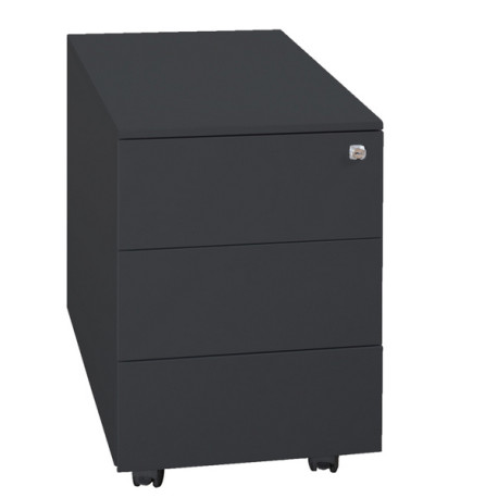 Cassettiere in metallo - 3 cassetti - 40 x 59 x 54