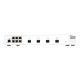 QNAP QSW-M2106-4S - Switch - gestito - 6 x 2.5GBase-T + 4 x 10Gb Ethernet SFP+ - desktop