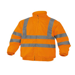Giubbotto alta visibilità Reno HV - poliestere/poliuretano - taglia XXL - arancio fluo - Deltaplus