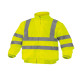 Giubbotto alta visibilità Reno HV - poliestere/poliuretano - taglia XXL - giallo fluo - Deltaplus