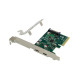 Conceptronic EMRICK07G, PCIe, USB 3.2 Gen 2 (3.1 Gen 2), PCI 2.0, SATA a 15 pin, Verde, PC