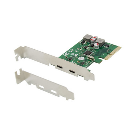 Conceptronic EMRICK08G, PCIe, USB 3.2 Gen 2 (3.1 Gen 2), PCI 3.0, Verde, PC, Cina