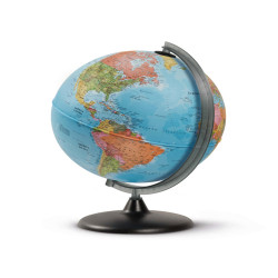 Globo geografico non Illuminato - diametro 30 cm - altezza 42 cm - Tecnodidattica