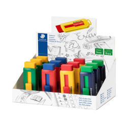 Gomma a scorrimento eraser - involucro colori vivaci assortiti - Staedtler