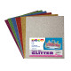 Gomma Crepp Glitter - 20x30 cm - colori assortiti - DECO - busta 10 fogli