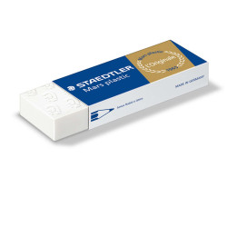 Gomma Mars Plastic - 65x23x13mm - bianca - Staedtler