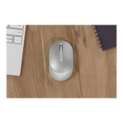 Dell Premier MS7421W - Mouse - ottica - 7 pulsanti - senza fili - 2.4 GHz, Bluetooth 5.0 - argento p