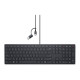 Dell Wired Collaboration Keyboard KB525C - Tastiera - USB, USB-C - QWERTY - USA Internazionale - con