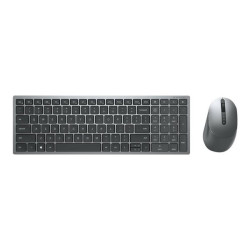 Dell Wireless Keyboard and Mouse KM7120W - Set mouse e tastiera - senza fili - 2.4 GHz, Bluetooth 5.