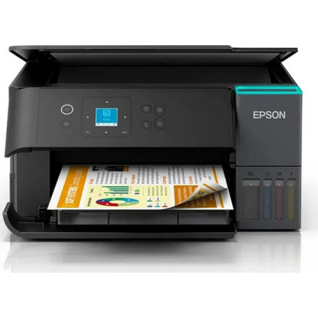 Epson EcoTank ET-2950, Ad inchiostro, Stampa a colori, 4800 x 1200 DPI, A4, Stampa diretta, Nero