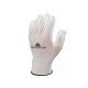 Guanti antistatico VE702PESD - poliestere / carbonio - taglia 09 - bianco - Deltaplus