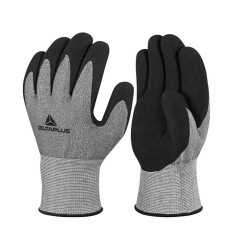 Guanti antitaglio Venicut F01- maglia Xtrem Cut - palmo in nitrile - taglia 08 - grigio - Deltaplus
