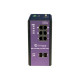 Extreme Networks ExtremeSwitching Industrial Ethernet Switches ISW 4-10/100P, 2-10/100T, 2-SFP - Switch - gestito - 4 x 10/100 