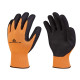 Guanti Apollon VV733 - poliestere - palmo schiuma di lattice - taglia 08 - arancio fluo/nero - Deltaplus