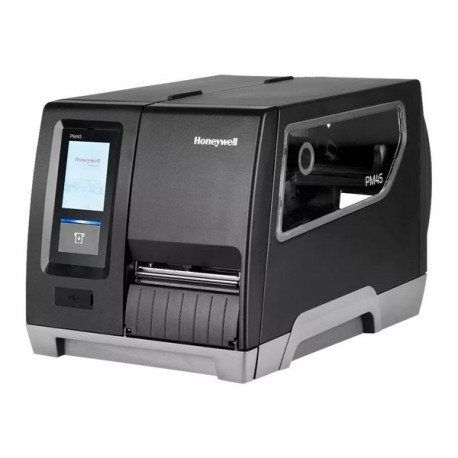 Honeywell PM45 - Stampante per etichette - trasferimento termico - Rullo (11,4 cm) - 300 dpi - fino a 300 mm/sec - USB 2.0, ser