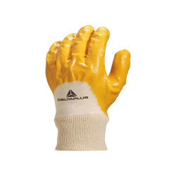 Guanti da lavoro pesante NI015 - nitrile leggero - taglia 10 - giallo - Deltaplus