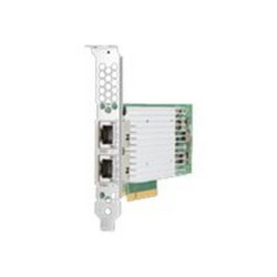 HPE 521T - Adattatore di rete - PCIe 3.0 x8 - 10Gb Ethernet x 2 - per Apollo 4200 Gen10- ProLiant DL360 Gen10