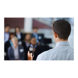 Kensington Si600 Wireless Presenter with Laser Pointer - Telecomando presentazioni - 4 pulsanti - RF - nero