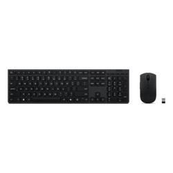 Lenovo 4X31R64334, Full-size (100%), Wireless, RF senza fili + Bluetooth, Tasto con meccanismo a forbici, Grigio, Mouse incluso