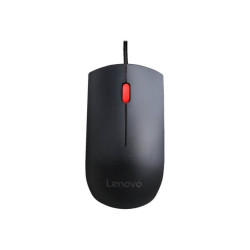 Lenovo Essential - Mouse - per destrorsi e per sinistrorsi - ottica - 3 pulsanti - cablato - USB - n