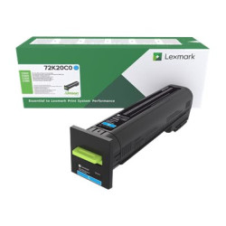 Lexmark - Ciano - originale - cartuccia toner LCCP, LRP - per Lexmark CS820, CX820, CX825, CX860