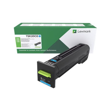 Lexmark - Ciano - originale - cartuccia toner LCCP, LRP - per Lexmark CS820, CX820, CX825, CX860