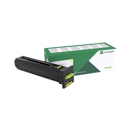 Lexmark - Giallo - originale - cartuccia toner LCCP, LRP - per Lexmark CS820, CX820, CX825, CX860