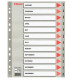 Separatore mensile Gen/Dic - PP - A4 - grigio - Esselte