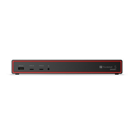 Lenovo ThinkPad Thunderbolt 5 Smart Dock 7500, Cablato, Thunderbolt 5, 180 W, 2500 Mbit/s, Nero, Eclipse Black