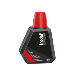 Inchiostro 7011 per timbro in gomma - 28 ml - rosso - Trodat