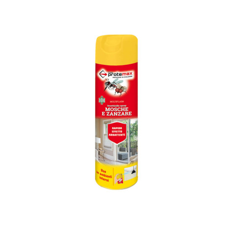 Insetticida spray mosche e zanzare - 500 ml - Protemax