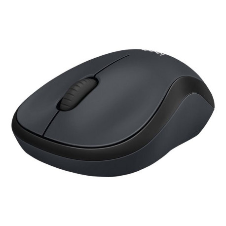 Logitech M220 Silent - Mouse - ottica - 3 pulsanti - senza fili - 2.4 GHz - ricevitore wireless USB