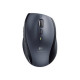 Logitech M705 - Mouse - per destrorsi - laser - senza fili - 2.4 GHz - ricevitore wireless USB - gri
