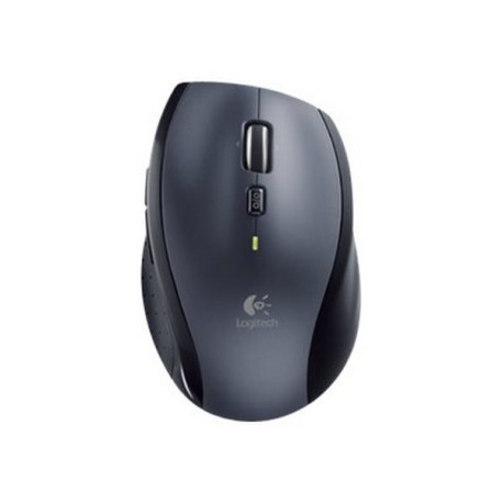 Logitech M705 - Mouse - per destrorsi - laser - senza fili - 2.4 GHz - ricevitore wireless USB - gri