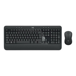 Logitech MK540 Advanced - Set mouse e tastiera - senza fili - 2.4 GHz - QWERTY - Spagnola