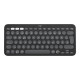 Logitech Pebble Keys 2 K380s - Tastiera - senza fili - Bluetooth LE - QWERTY - italiana - tonal grap