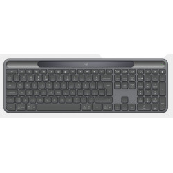 Logitech Signature Slim Solar+ K980 for Business, Full-size (100%), Wireless, RF senza fili + Bluetooth, Tasto con meccanismo a