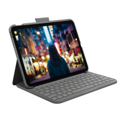 Logitech Slim Folio, QWERTY, Italiano, 1,8 cm, 1 mm, Apple, Slim Folio per iPad (A16) A16 Slim Folio per iPad (10ª generazione)