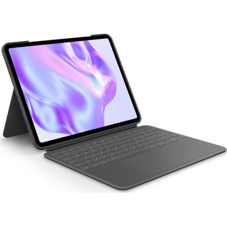Logitech Combo Touch, QWERTY, Italiano, Trackpad, 1,9 cm, 1 mm, Apple